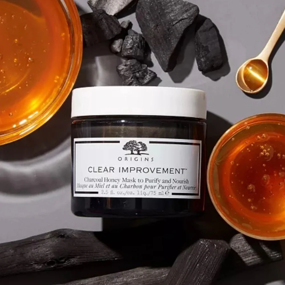Origins Clear Improvement Charcoal Honey Mask To Purify & Nourish